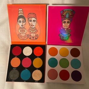 Juvias place eyeshadow palettes